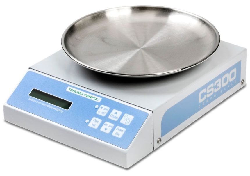 BÁSCULA DIGITAL COMPOSCALE CS300 TERUMO – INSERMED | Distribución y ...