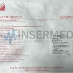 KIT PARA PLAQUETAS C/FILTRO HAEMONETICS 994CFE